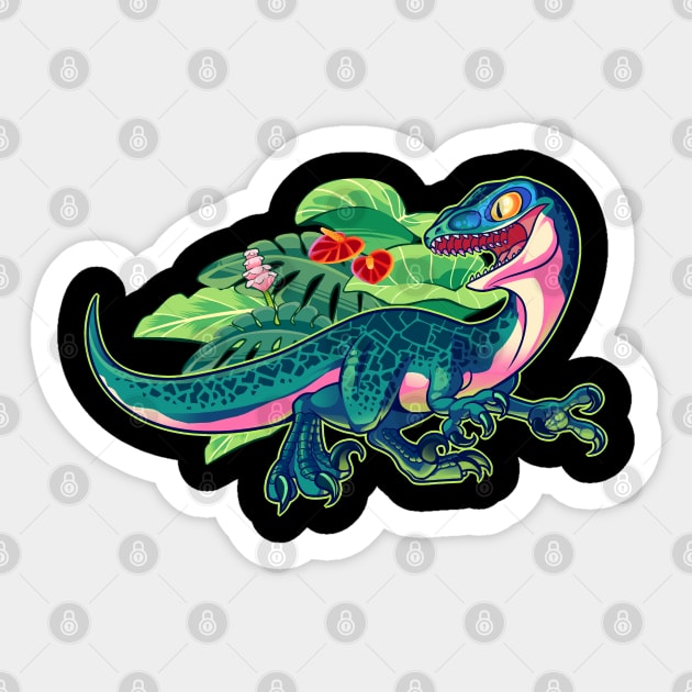 Raptor Delta Sticker by Colordrilos